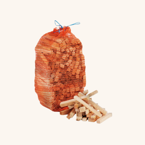 kindling firewood netted bag